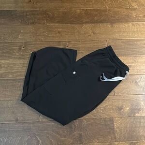 Ica Wide leg Scrub Pants | Black | Large
